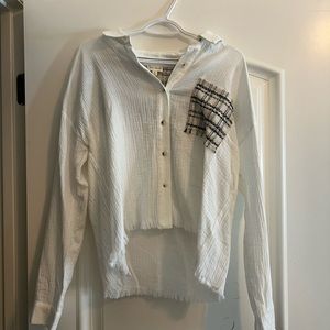 CUTE FALL SHIRT, SIZE LARGE